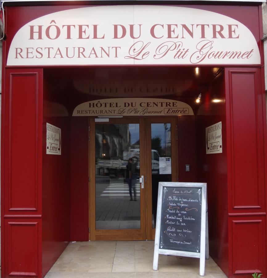 Hotel Du Centre - Restaurant Le P'Tit Gourmet Tonnerre Eksteriør billede
